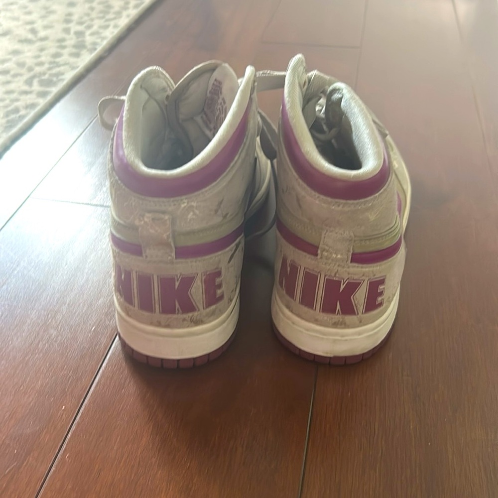 Kids Nike Air Force One Hightop Sneakers Size Toddler 9.5 - Picture 5 of 7